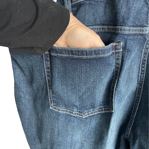 TORRID Mid Rise Jeans Slim Boot Vintage Stretch Denim Women's 28R, 50x31.5 - Picture 6 of 16